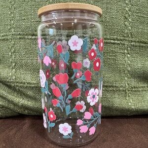 16 oz Glass Cup